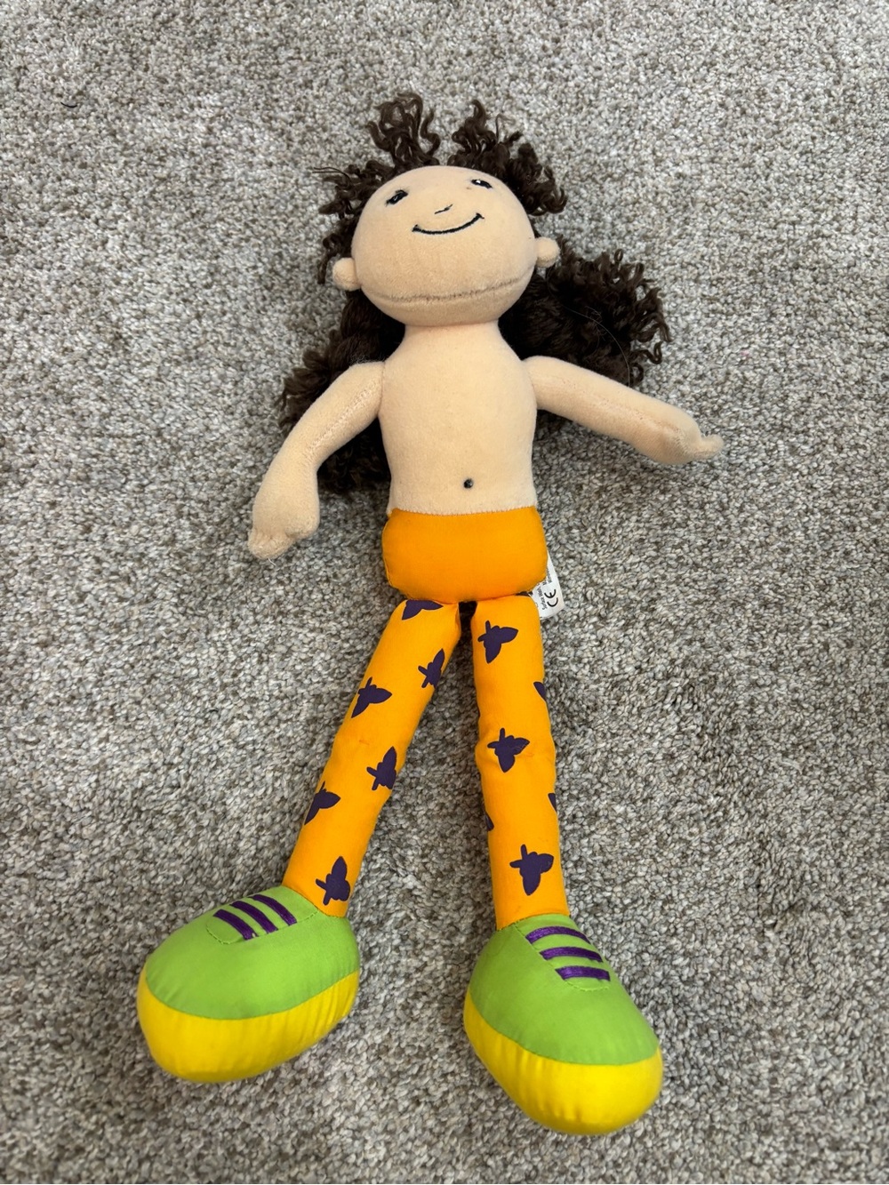 Manhattan Toy - Groovy Girls - 2001 Sidra Rag Doll Plush - About 12”